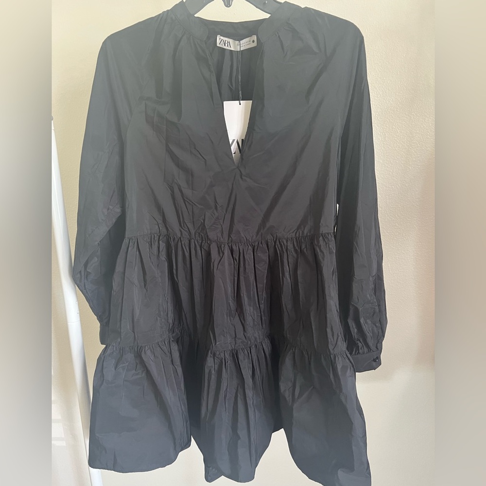 New ZARA black dress size Small